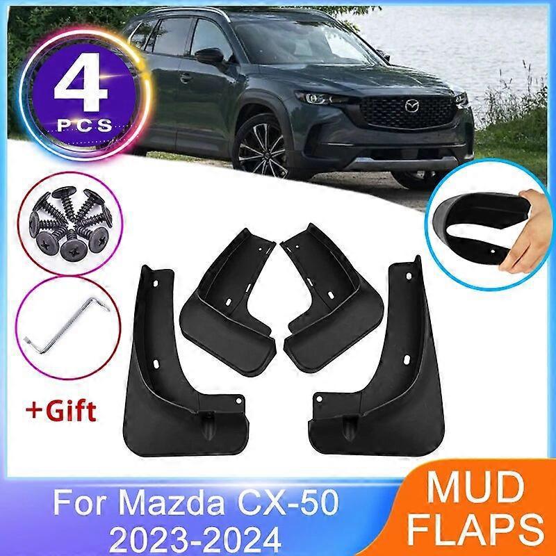 4-teiliges Schmutzfänger-set Für Mazda Cx-50 Cx 50 Cx50 Va 2023 2024, Vorne Und Hinten, Spritzschutz, Neue Kotflügel-verbesserung, Autozubehör