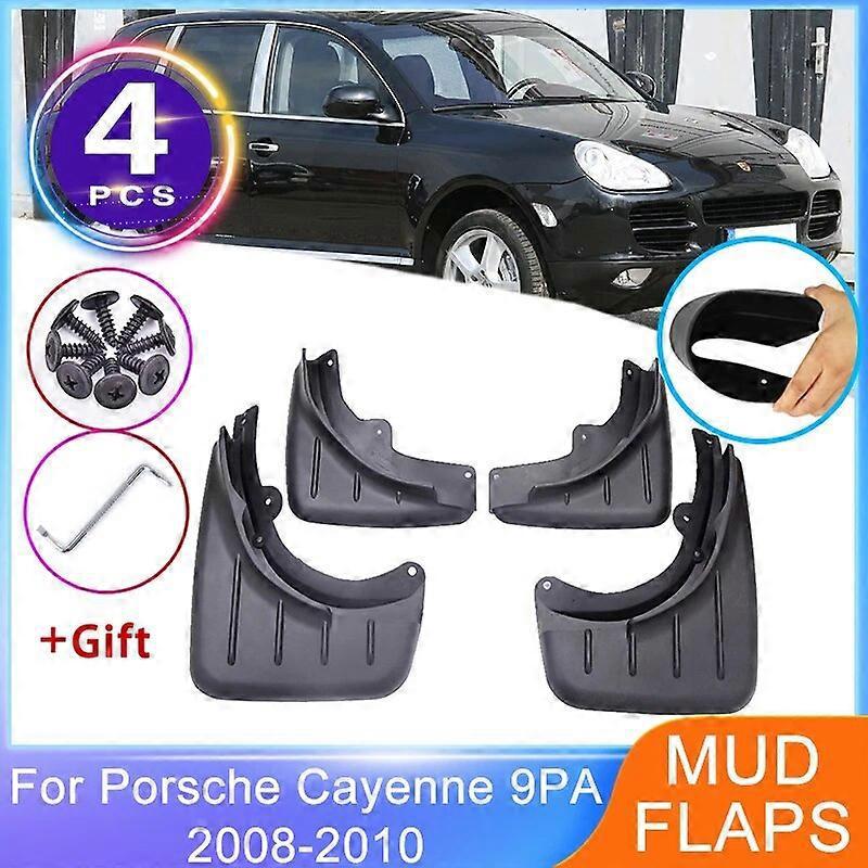 4x Schmutzfänger Vorne Und Hinten Für Porsche Cayenne 9pa 2008 2009 2010 Schmutzfänger Radlaufschutz Spritzschutz Kotflügel Autozubehör--
