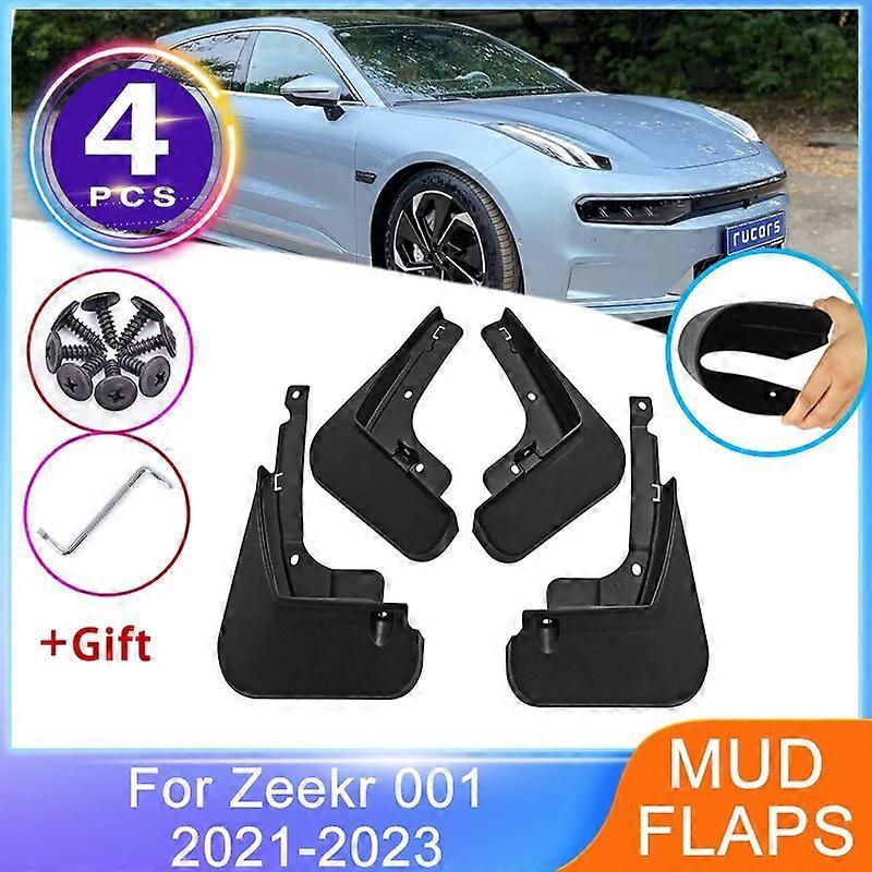 4-teiliges Set Kotflügel Für Zeekr 001 2021 2022 2023, Vorne Und Hinten, Spritzschutz, Schmutzfänger, Neues Upgrade, Radschutz, Kotflügel, Autozubehör