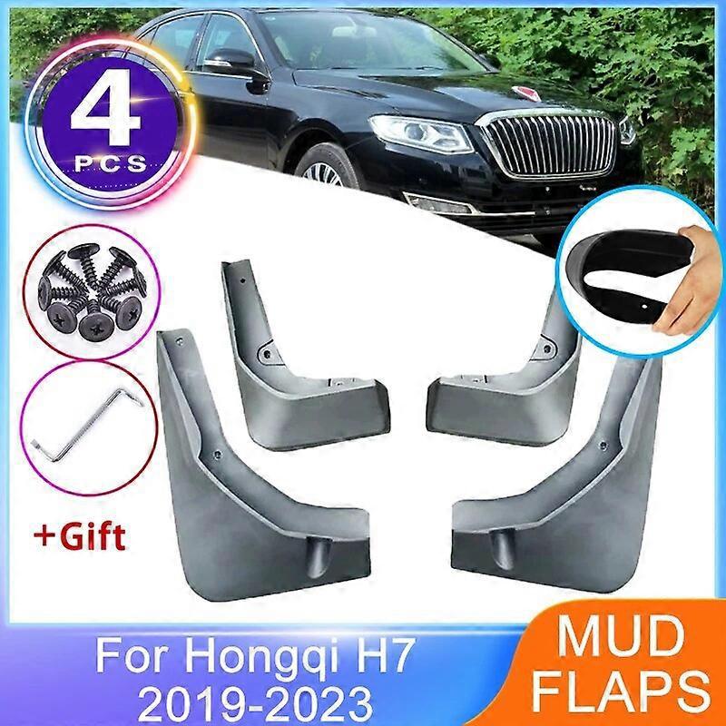 4-teiliges Set Schmutzfänger Für Hongqi H7 2019 2020 2021 2022 2023, Kotflügel Vorne Und Hinten, Radlaufschutz, Spritzschutz, Autozubehör