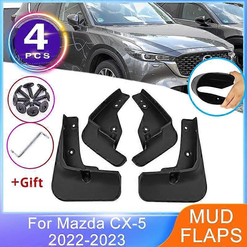 4-teiliges Schmutzfänger-set Für Mazda Cx-5 Cx5 Cx 5 2022 2023 Facelift Spritzschutz Vorne Und Hinten Schmutzfänger Radkotflügel Zubehör Styling--