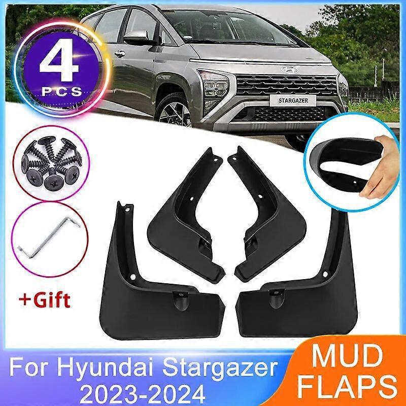 4 Stück Schmutzfänger Für Hyundai Stargazer Ks 2023 2024 Mpv, Vorne Und Hinten, Spritzschutz, Kotflügel-upgrade