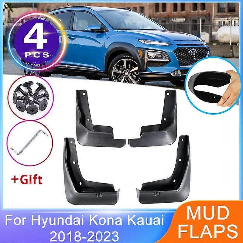 Für Hyundai Kona Kauai Os 2018 2019 2020 2021 2022 2023 Vorder- Und Hinterradkotflügel, Radlaufschutz, Spritzschutz, Autozubehör