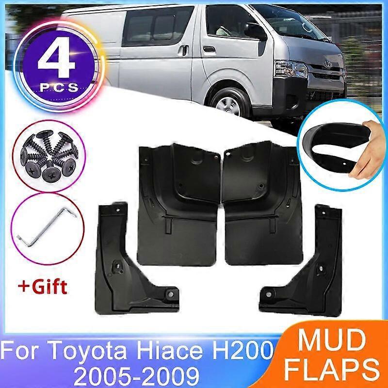 Schmutzfänger Für Toyota Hiace H200 (2005–2009), Vorne Und Hinten, Neue Version, Radlaufschutz, Kotflügel-schmutzfänger, Autozubehör