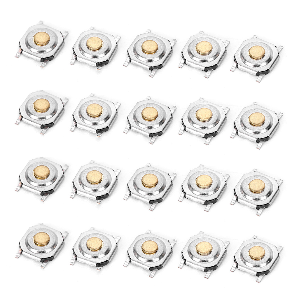 300 Taktile Drucktaster 4x4mm Für Elektronische Schaltungen - Packung Mit 300 Stück