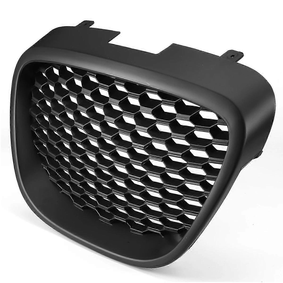 Wabenförmiger Frontstoßstangengrill Für Seat Leon 1p Mk2 / Altea 5p / Toledo Mk3 1133007, Hitzebeständig, Mattschwarz