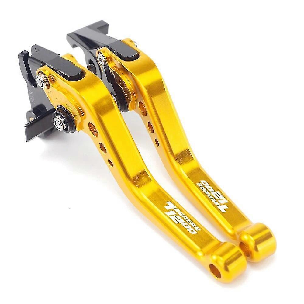 Verstellbare Brems- Und Kupplungshebel Für Yamaha Super Ténéré/xt1200ze (2012–2022, 2019, 2018): Gold
