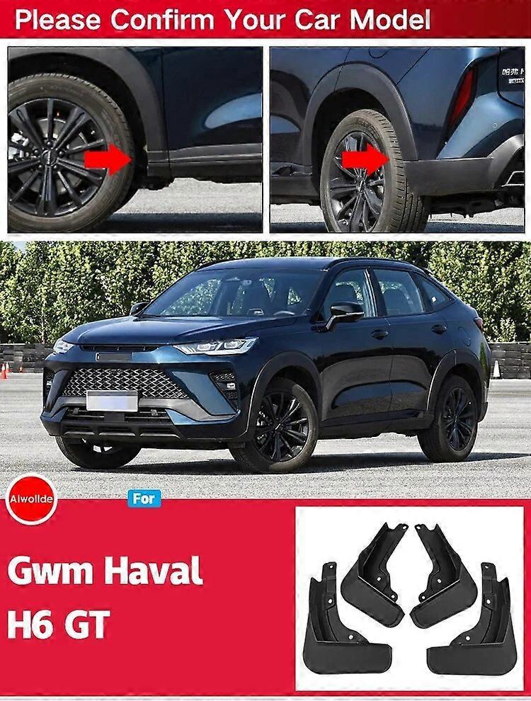 Schmutzfänger Für Great Wall Haval H6 Gt 2022 2023 – Schmutzfänger, Spritzschutz, Kotflügel Vorne Und Hinten – Auto Styline Autozubehör – Haval H6 Gt