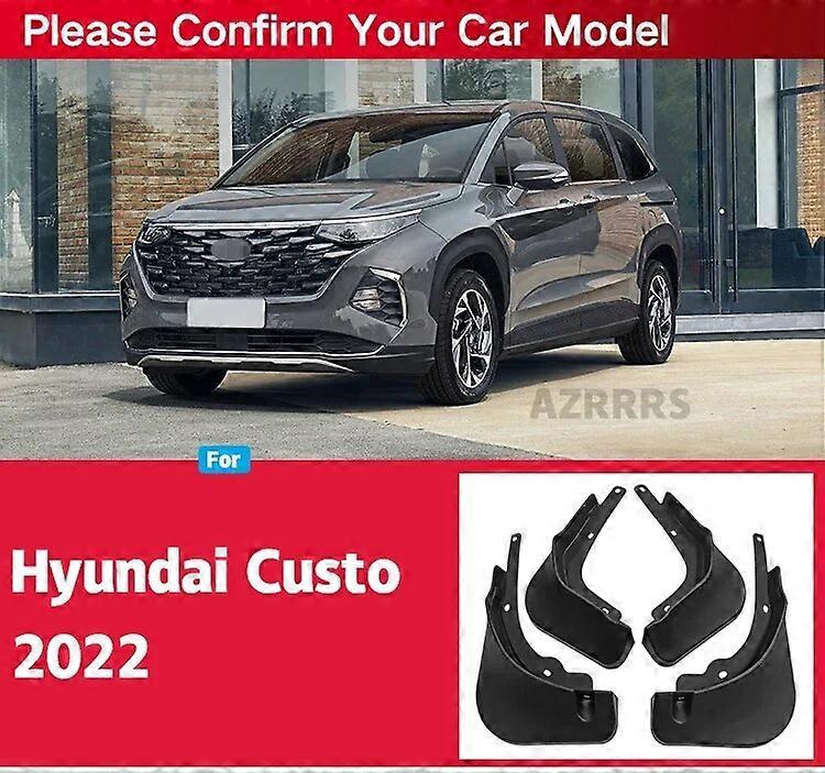 Schmutzfänger Für Hyundai Custo Minivan 2021 2022, Spritzschutz, Kotflügel Vorne Und Hinten, Auto Styline Autozubehör – Hyundai Custo