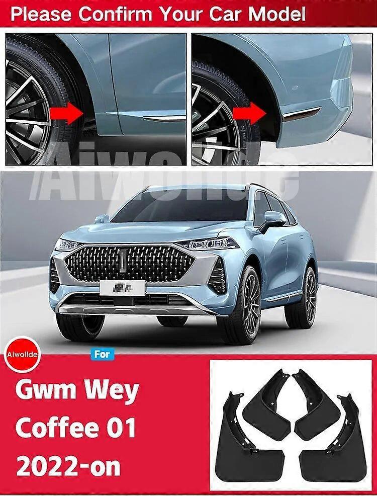 Schmutzfänger Für Den Neuen Wey Coffee 01 2022 2023 Schmutzfänger Spritzschutz Kotflügel Vorne Hinten Auto Styline Autozubehör--wey Coffee 01