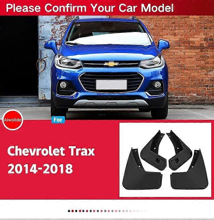 Schmutzfänger Für Chevrolet Trax & Tracker (2014–2022) – Spritzschutz, Kotflügel-schmutzfänger, Vordere Und Hintere Schmutzfänger, Autozubehör – Trax (2014–2018)