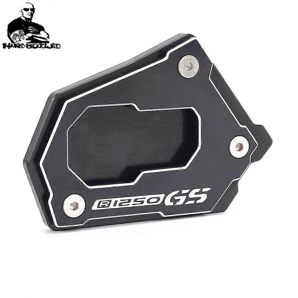 Cnc-seitenständer-verlängerungsplatte Für Bmw R 1200 Gs Lc, R1200 Gs, R1250 Gs, R 1200 Gs Adventure (2014–2022) – Schwarz