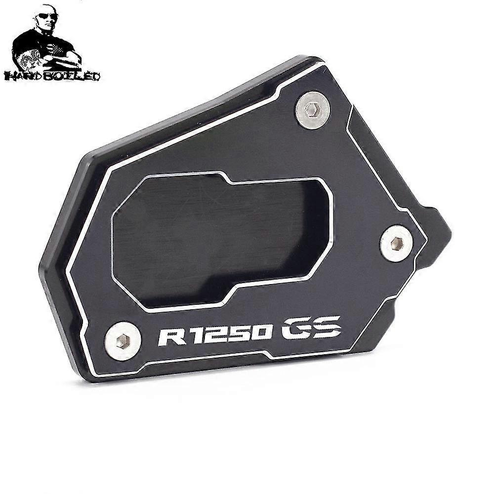 Cnc-seitenständer-verlängerungsplatte Für Bmw R 1200 Gs Lc, R1200 Gs, R1250 Gs, R 1200 Gs Adventure (2014–2022) – R1250gs-1, Schwarz