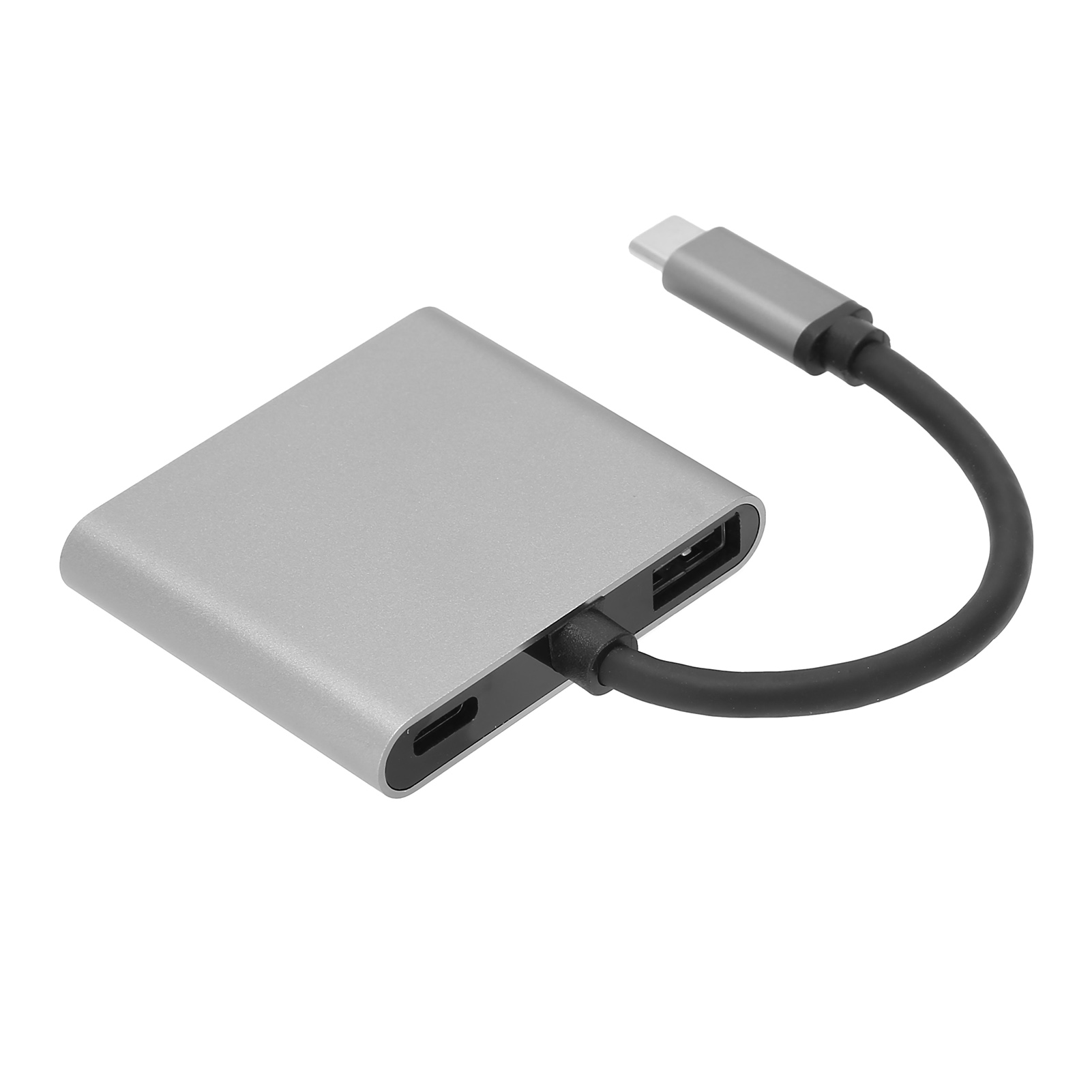4-in-1 Usb-c Dockingstation-hub Mit Multi-screen-netzteil Für Laptops