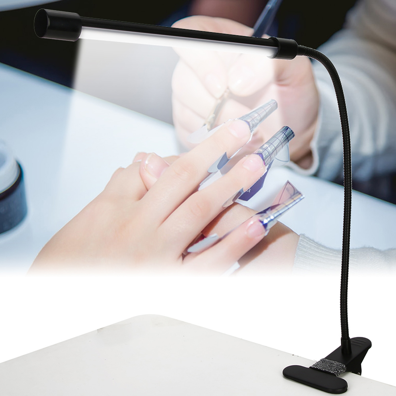 Led-schreibtischlampe Mit Usb-anschluss, Einstellbares Licht Zum Lernen Und Augenschutz