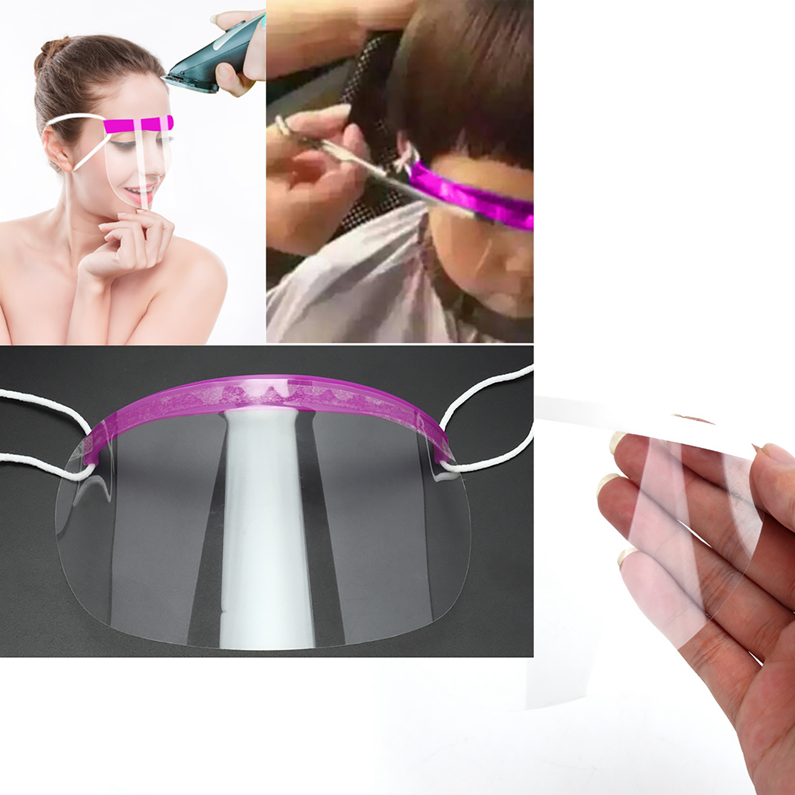 Schutzmaske Für Friseursalons – Professionelles Friseurzubehör