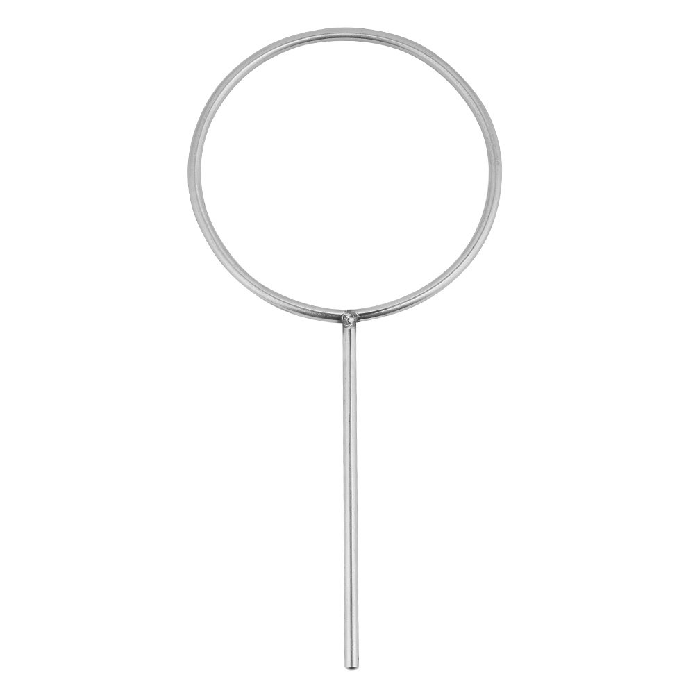 Edelstahlhalterung Für Geschlossenen Sicherungsring 160 Mm