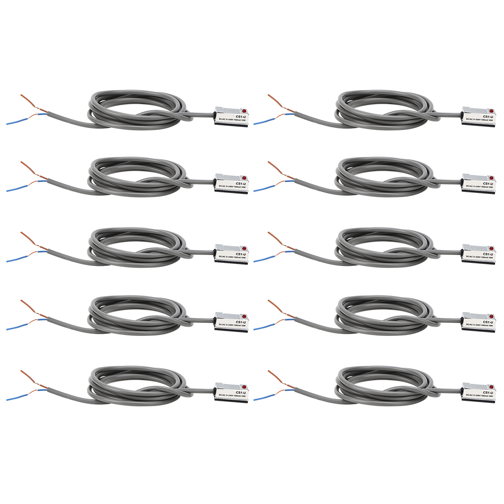 Cs1u 10w Magnetschalter, 10 Stück Für Si Su Sc Jsi Mi Ma50-63 Pneumatikzylinder
