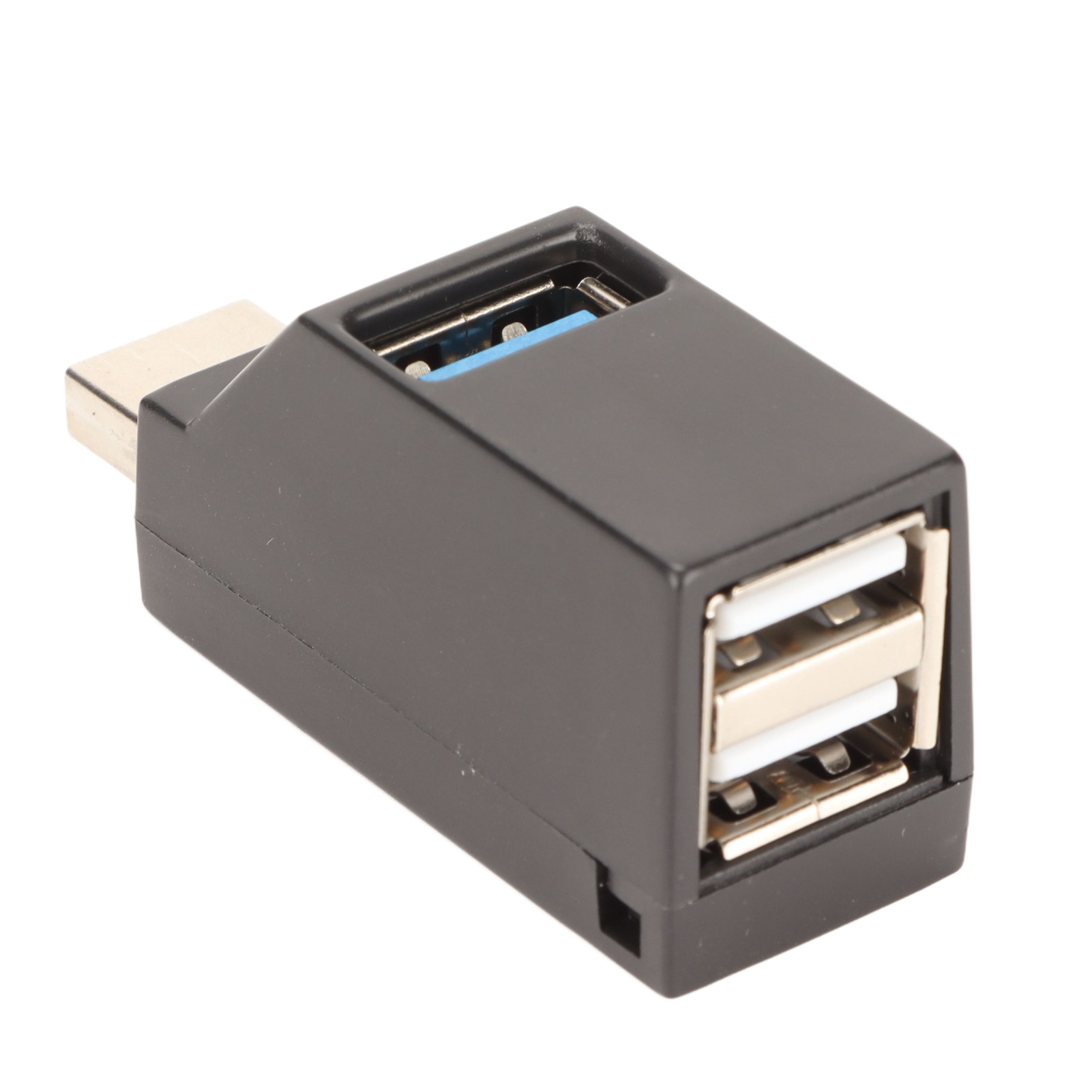 Kompakter Mini-usb-3.0-hub – 3 Usb-2.0-anschlüsse Für Pc, Laptop Und Mac, Hot-swap-fähig Und Usb-betrieben