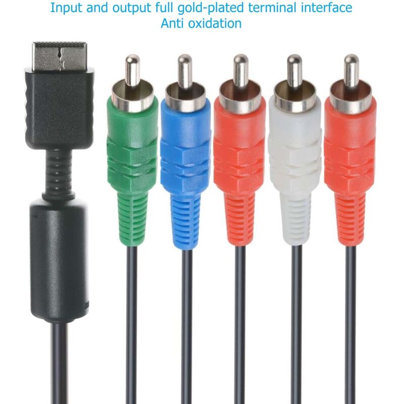 Hochauflösendes Av-kabel Mit Geräuschunterdrückung Für Playstation 2 Und Playstation 3