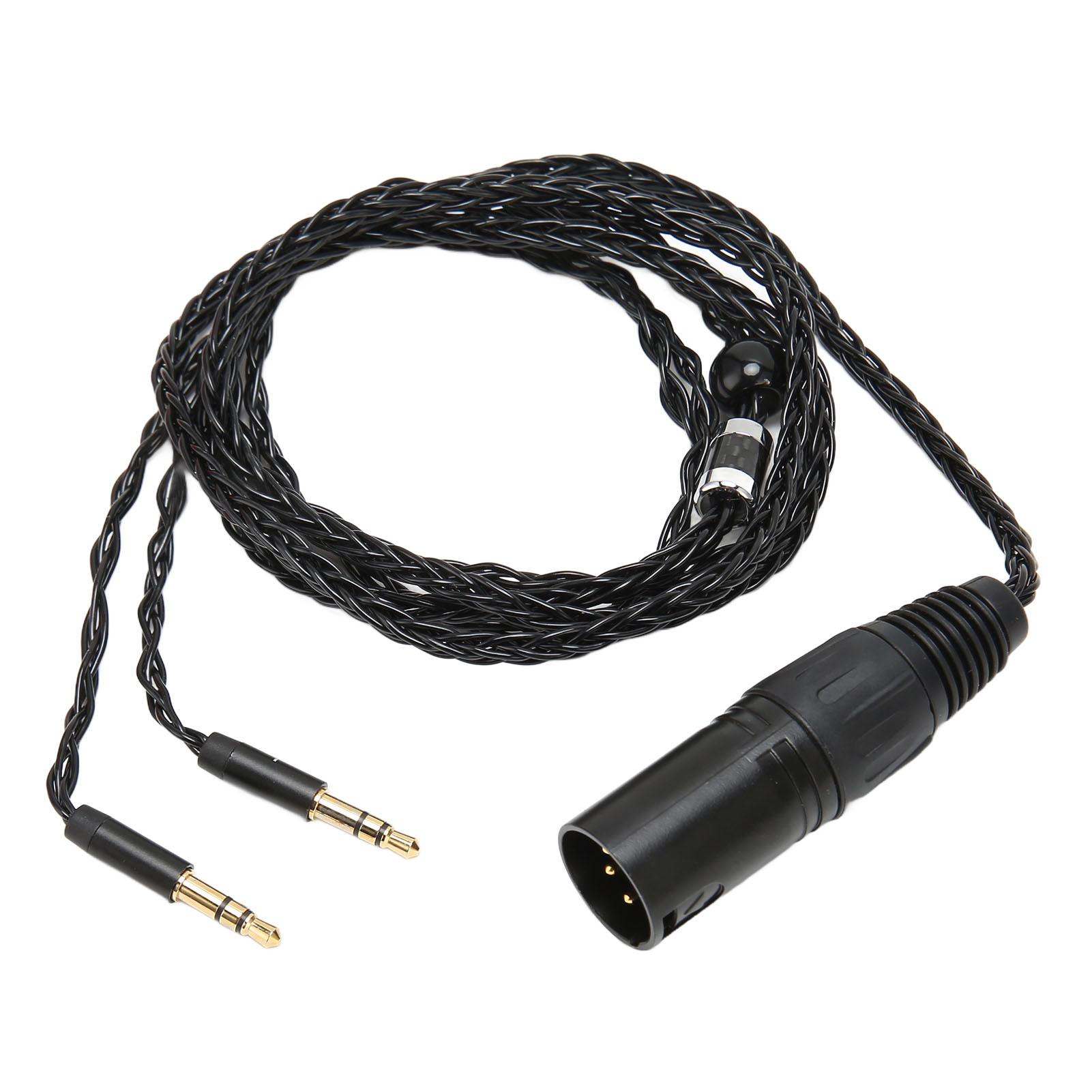4-poliges Xlr-stecker-auf-zwei-3,5-mm-klinkenstecker-audiokabel Für Hifiman- Und Sony-kopfhörer