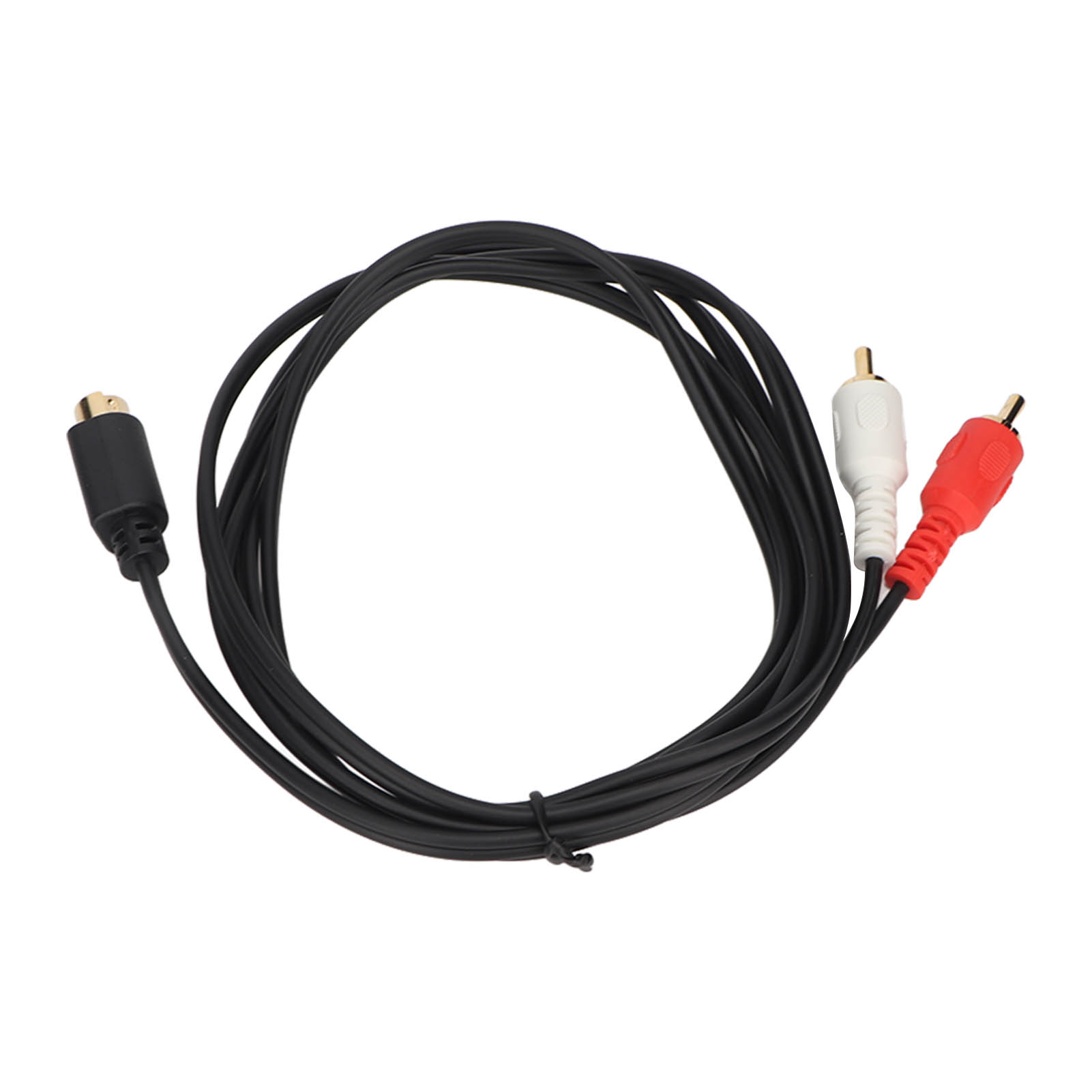 4-poliger Stecker Auf 2 Rca-stecker Y-adapterkabel Für Dvd-player, Camcorder, Set-top-boxen (1,5 M)