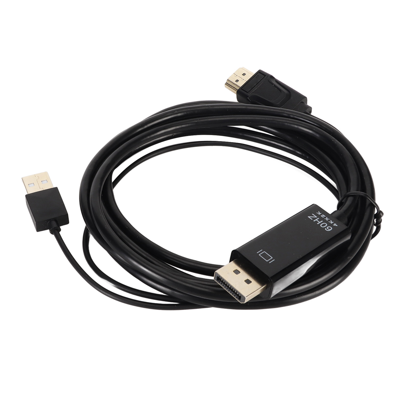 Hdmi-zu-displayport-4k-60hz-kabel Für Pc, Xbox, Ps4, Ps5, Nintendo Switch – Plug-and-play-adapter