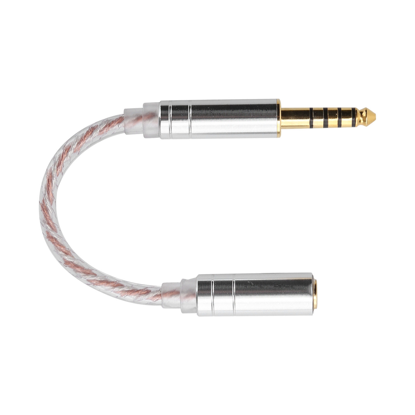 Hochwertiger 4,4-mm-stecker Auf 2,5-mm-buchse-audioadapter Für Kopfhörer, Kompatibel Mit Hifi-playern Und Tragbaren Verstärkern.