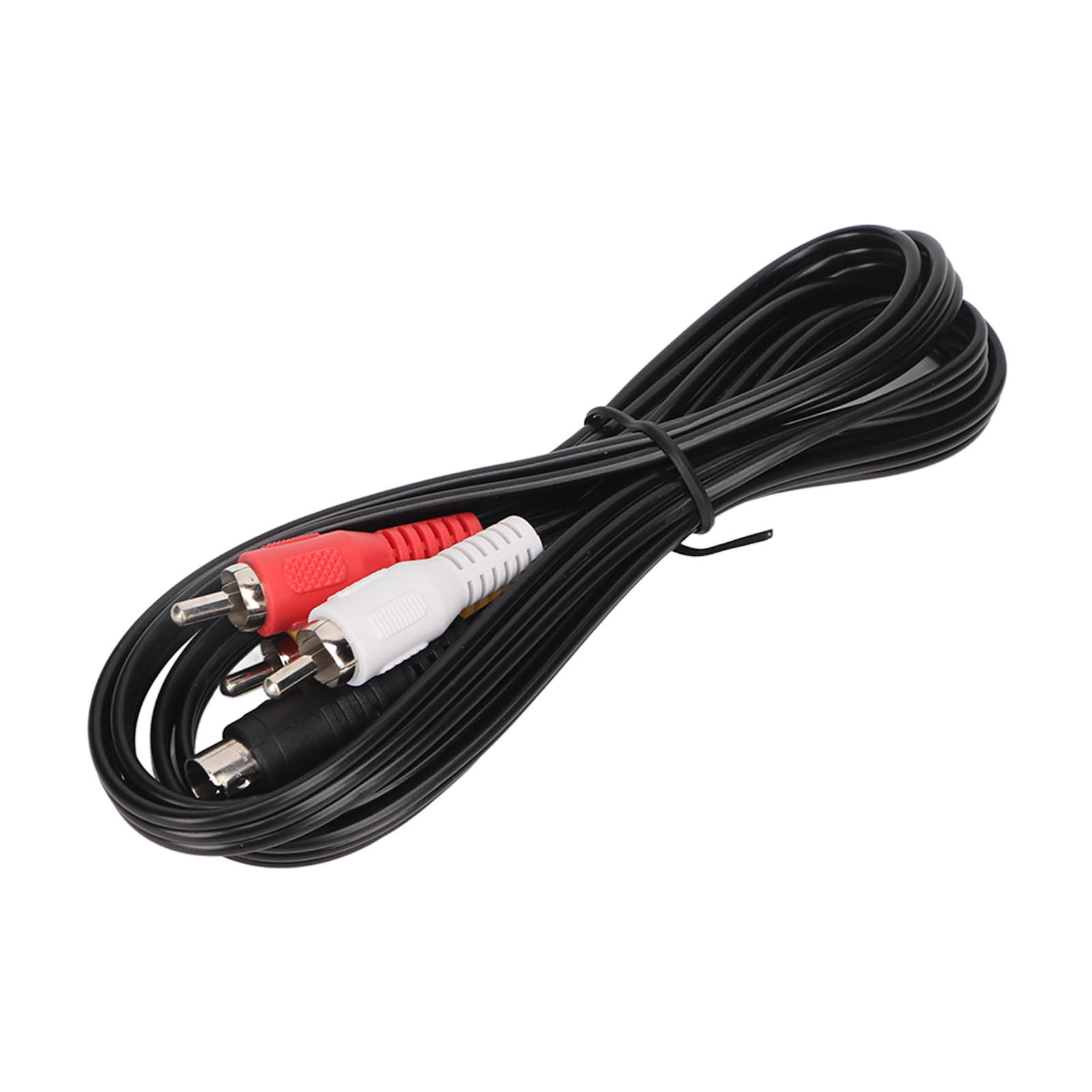 4-poliges Mini-din-auf-3-rca-kabel Für Dvd-player, Fernseher, Hdtv, Audiosystem – 1,5 M