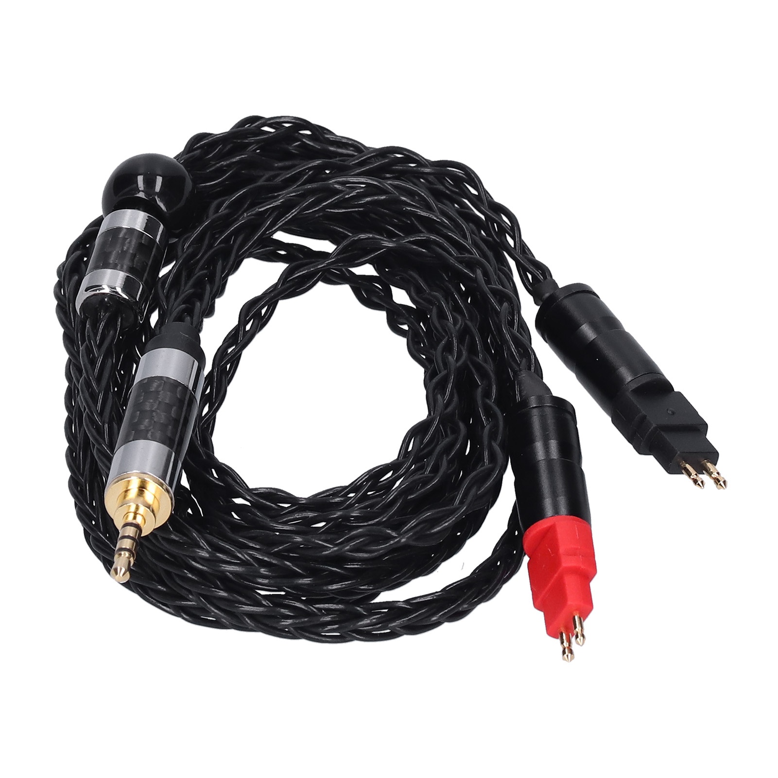 Hochwertiges Occ-silber-audiokabel Mit 8 Adern Für Sennheiser Hd600 Und Hd580 Kopfhörer, 2,5-mm-klinkenstecker