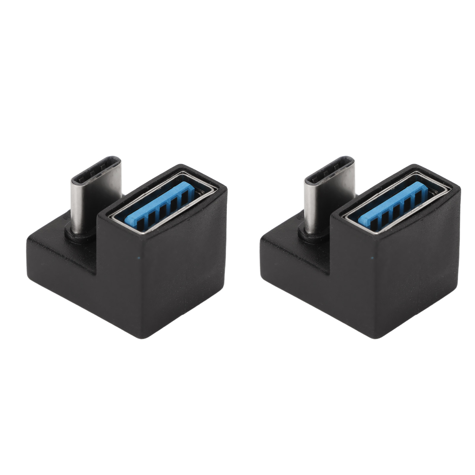 180° Doppelpack 5 Gbit/s Usb-c-adapter, Usb-c-buchse Auf Usb-c-stecker Für Smartphones Und Tablets