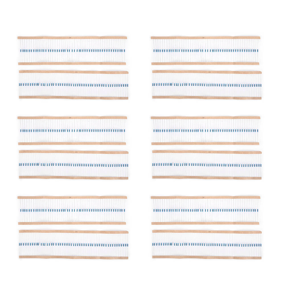 600 1/4w 1% Widerstände - Sortiertes Werte-set (1k, 2k, 3k, 10k Ohm) Für Elektronische Schaltungen