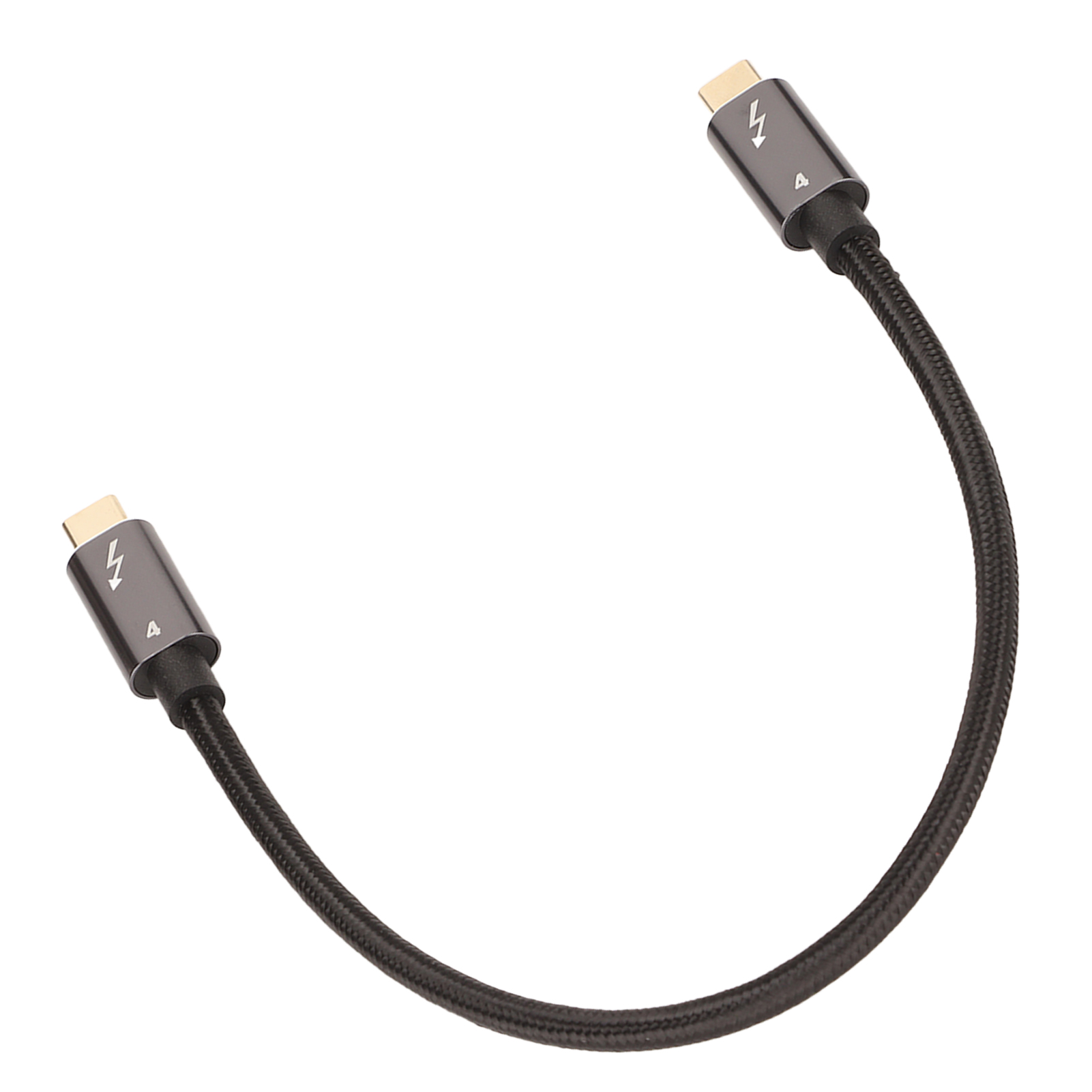 Usb-c 4.0 40 Gbit/s 8k 100 W Schnellladekabel Für Smartphone, Pc Und Tablet (30 Cm)