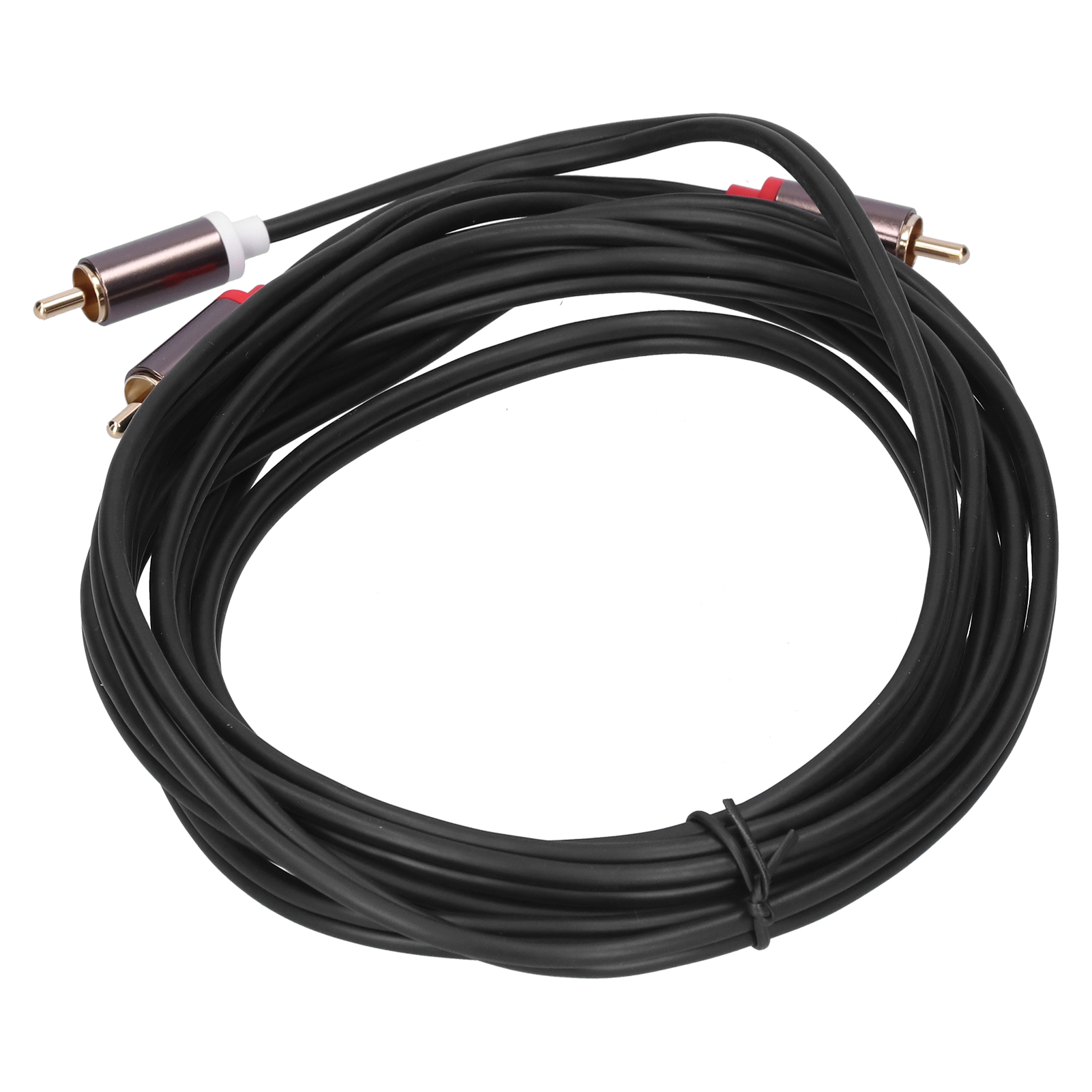 M Langes, Vergoldetes 2rca-audiokabel (stecker) Für Fernseher, Verstärker Und Heimkinoanlage – Hifi