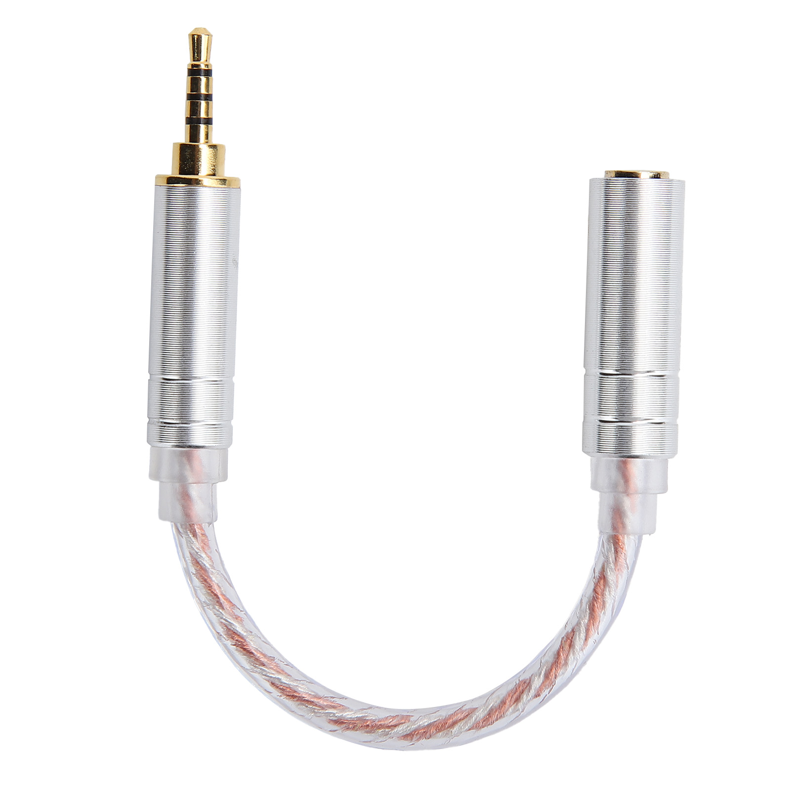 2,5-mm-klinkenstecker Auf 3,5-mm-klinkenbuchse Audioadapter Für Hi-res-kopfhörer, Kompatibel Mit Daps Und Hifi-ohrhörern