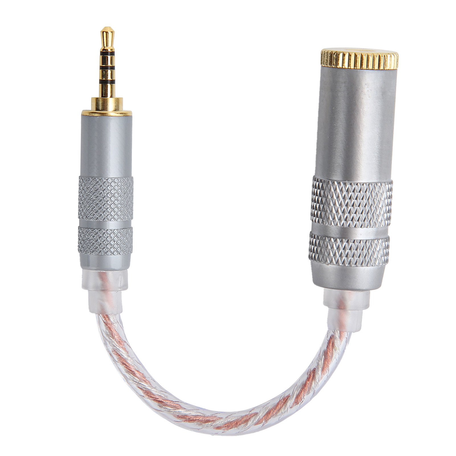 2,5-mm-klinkenstecker Auf 4,4-mm-klinkenbuchse Audioadapter Für Hifiman-kopfhörer, Symmetrischer Anschluss Zx300a