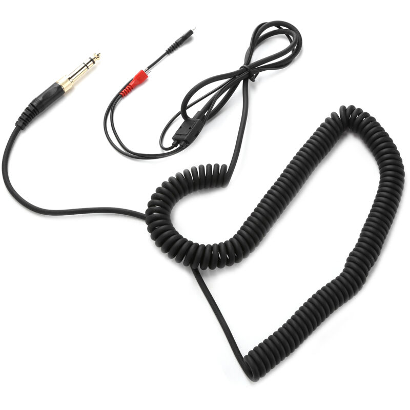 Verdrilltes Audiokabel Mit Adapter Für Sennheiser Hd25, Hd560, Hd540, Hd430, Hd250 Und Andere Kopfhörermodelle