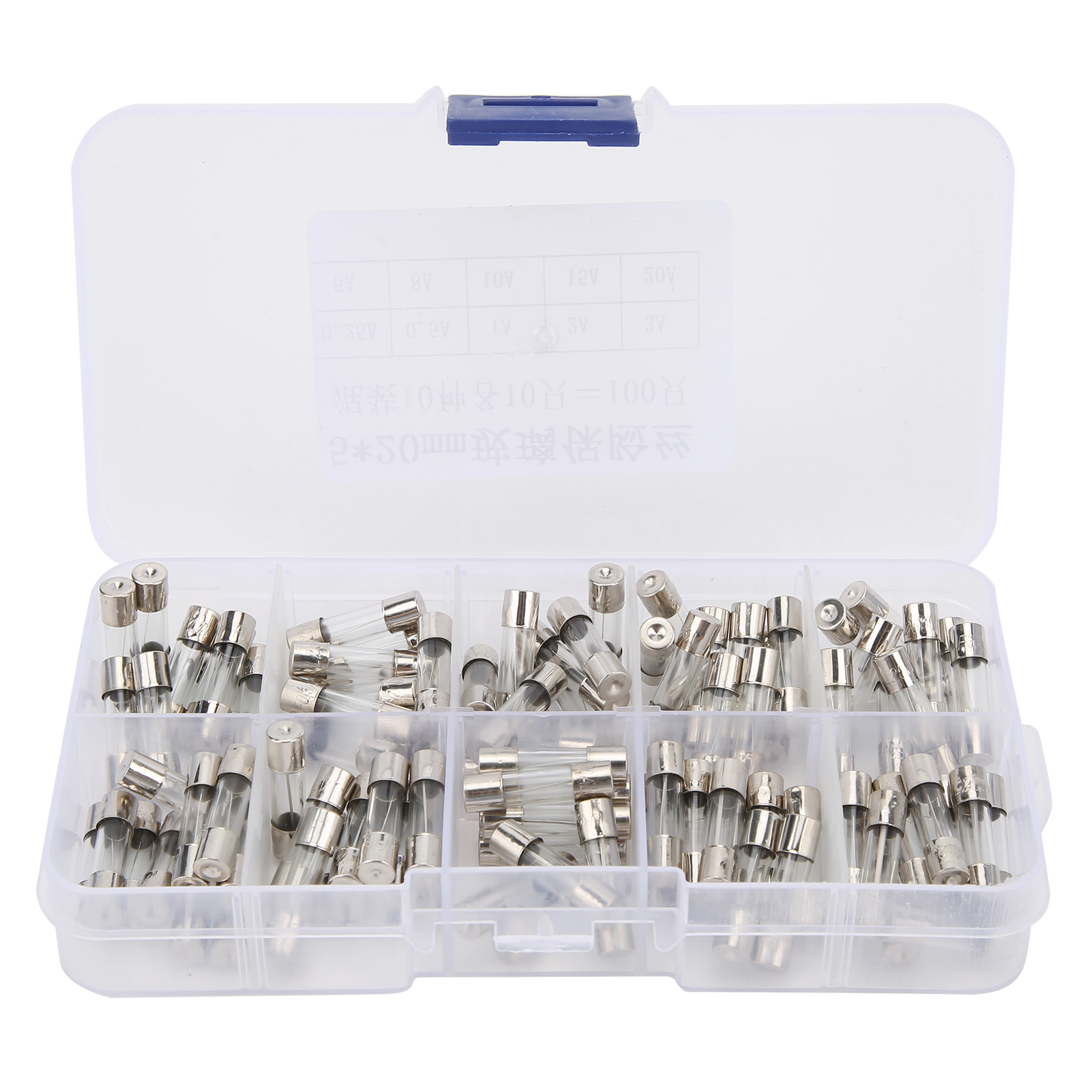 5x20mm 100 Stück Schnellschmelzsicherung Aus Glas - Schutz Von Elektronischen Und Elektrischen Schaltungen