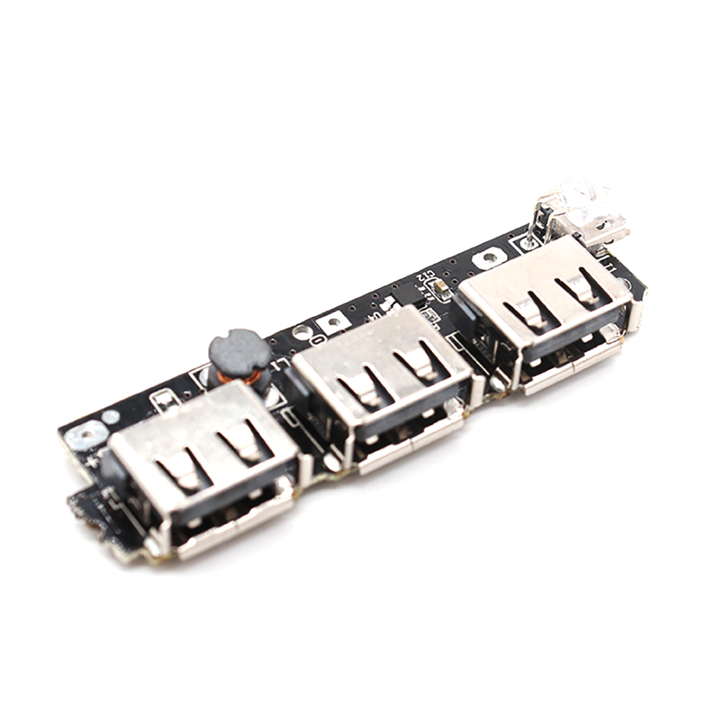 5v 2,1a Usb-ladegerät Für 18650-akkus Mit 3 Mini-usb-anschlüssen Und Schutz