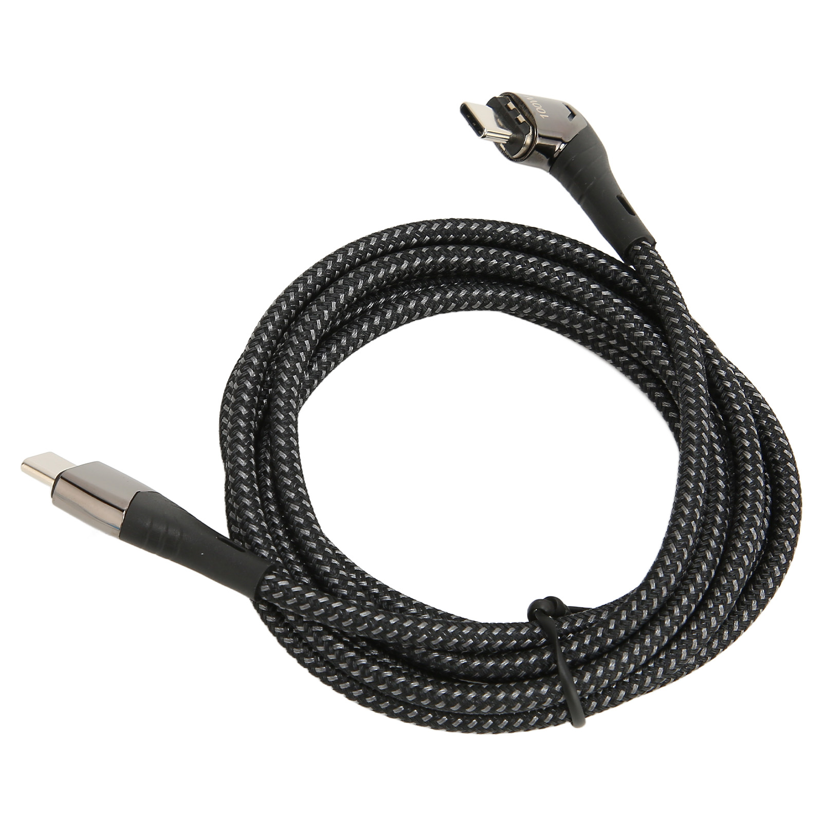 1,5 M Langes Magnetisches Usb-c-kabel Mit Led – 100 W Pd-schnellladung, 480 Mbit/s Datenübertragung, Kompatibel Mit Macbook Und Smartphones