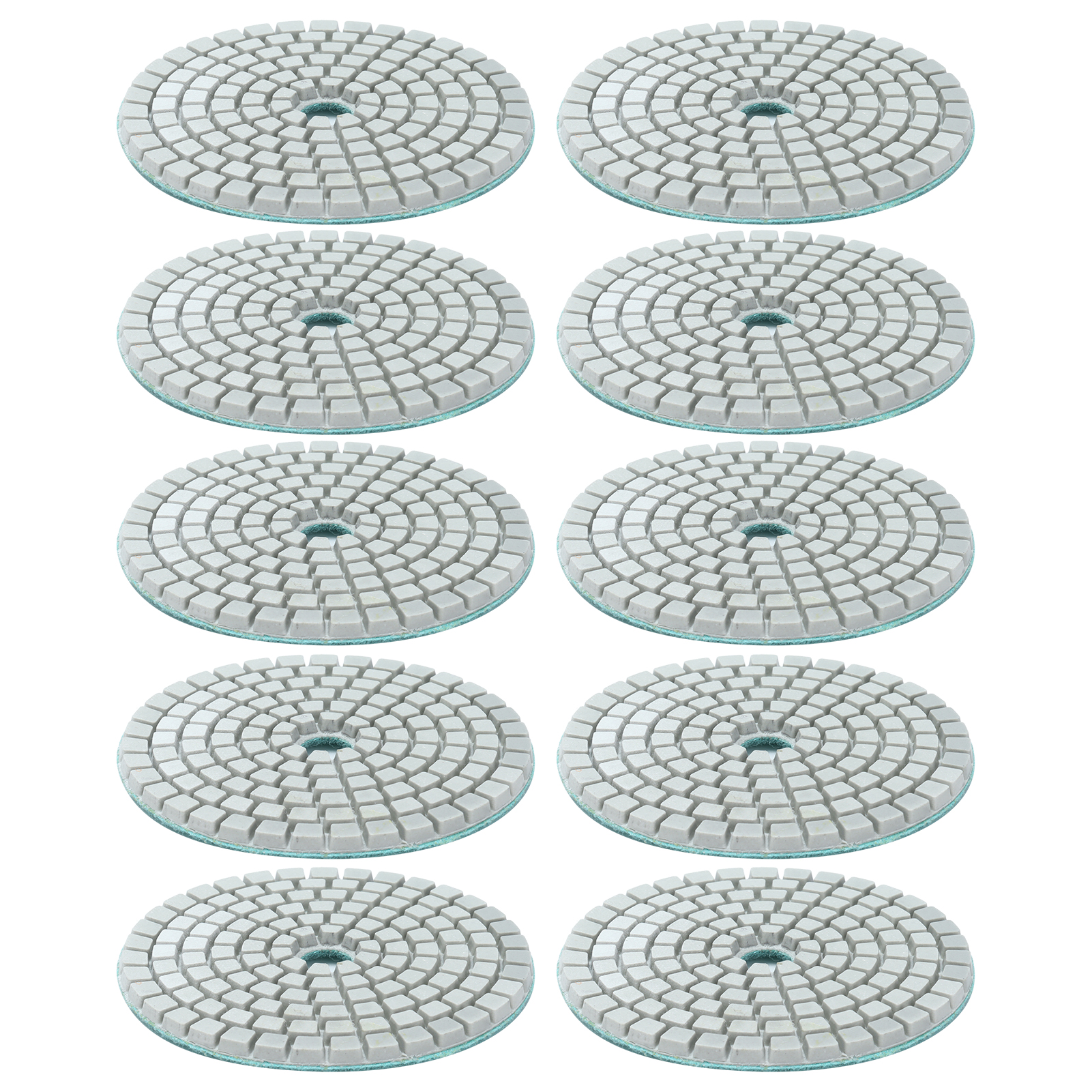 10 Diamantscheiben 3" Zum Nasspolieren Von Granit Und Marmor, Körnung 2000, 10er-packung, Zubehör Für Steinpoliermaschinen.