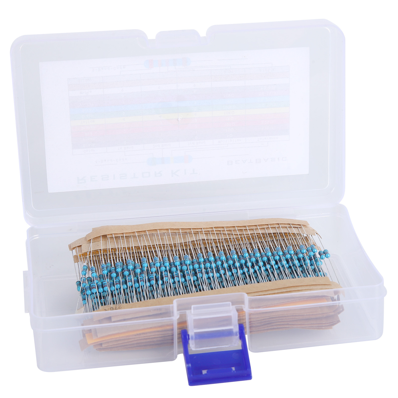 Hochpräziser Metallfilmwiderstandssatz, Wasserdichter Und Langlebiger Widerstand Für Elektronische Schaltungen