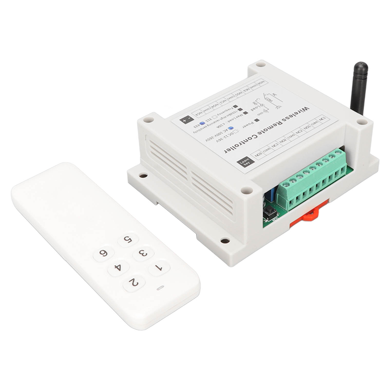 6-kanal-433-mhz-steuermodul, Relais Für Wechselstromschalter 100–265 V, Fernbedienung