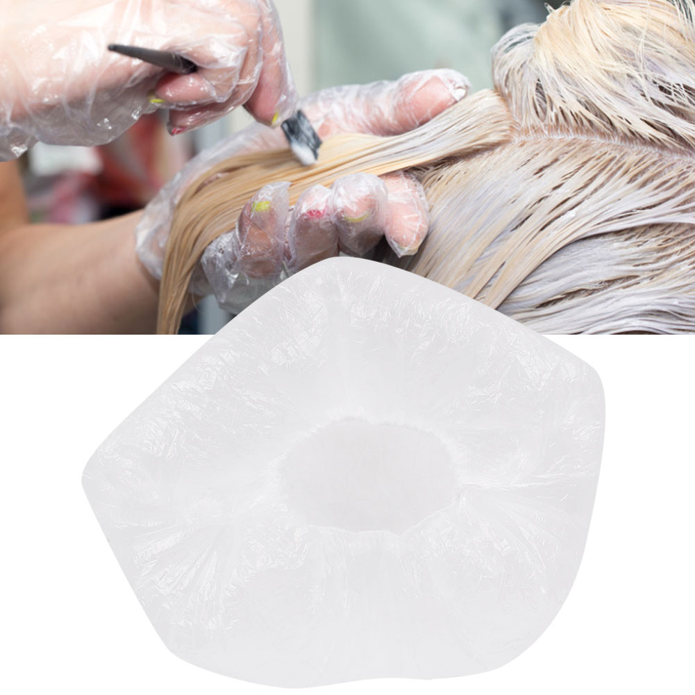 100 Stück Transparente, Wasserdichte Einweg-duschstöpsel Für Friseursalons, Hotels Und Spas – Hygienischer Schutz