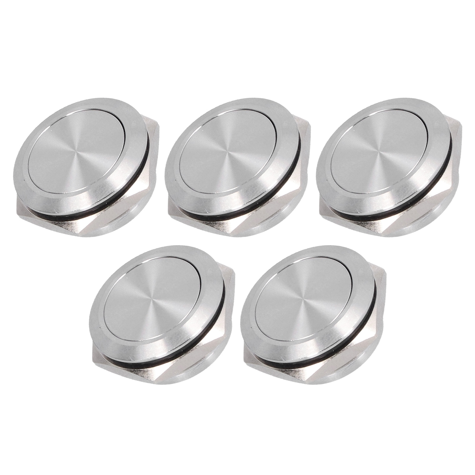 Wasserdichte Edelstahl-drucktaster 22 Mm, Einbauschalter, 0–220 V Für Elektrische Geräte