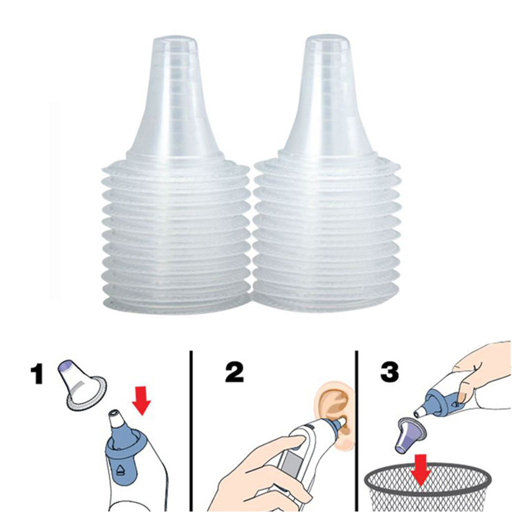 100 Einwegkappen Für Braun-thermometer, Schutzkappen Aus Pp-kunststoff Für Die Thermometerspitze