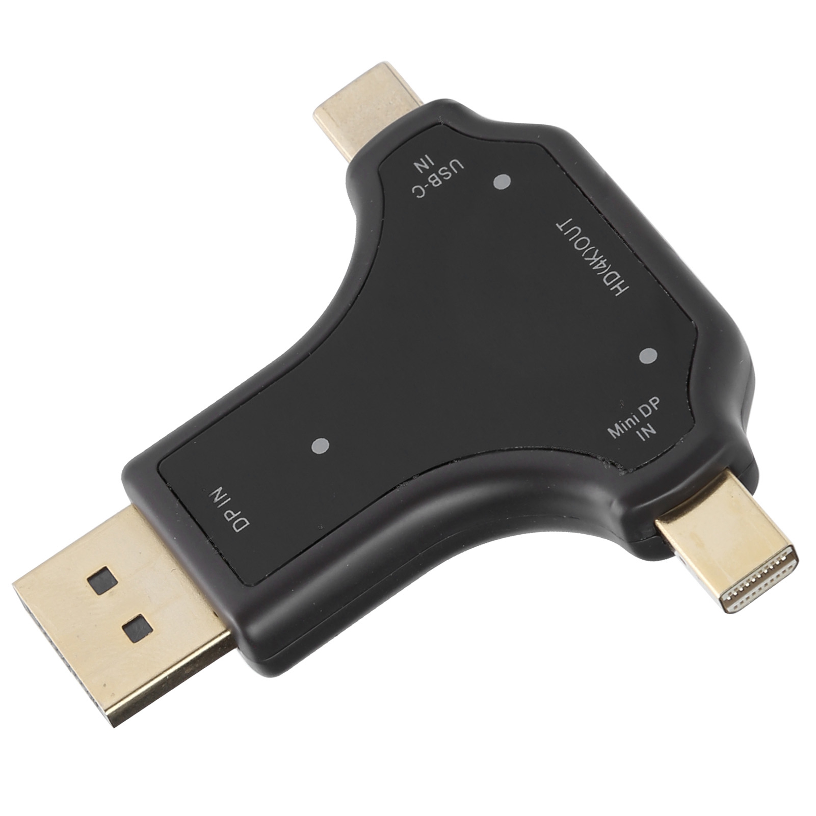 3-in-1 Usb-c-zu-hdmi/dp/mini-dp-adapter Für Laptop/pc, Universeller Videokonverter D63a
