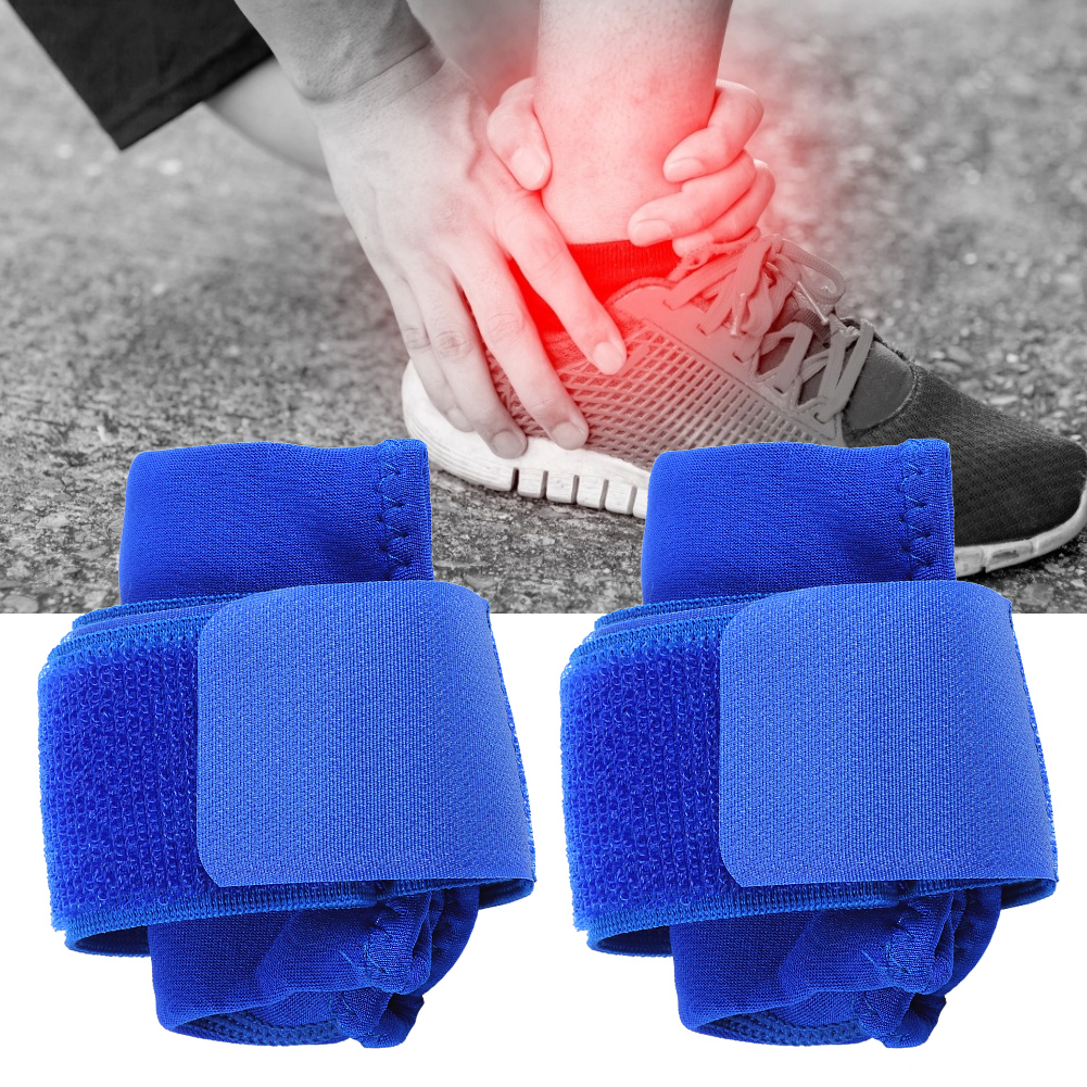Verstellbare Sport-knöchelbandage Mit Elastischem Schutzpolster – 1 Paar