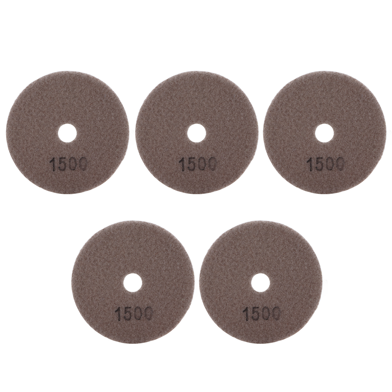 X 4" Nassschleifscheiben Mit Diamanten Für Stein, Marmor, Granit, Keramik - 5er-pack - Körnung 1500