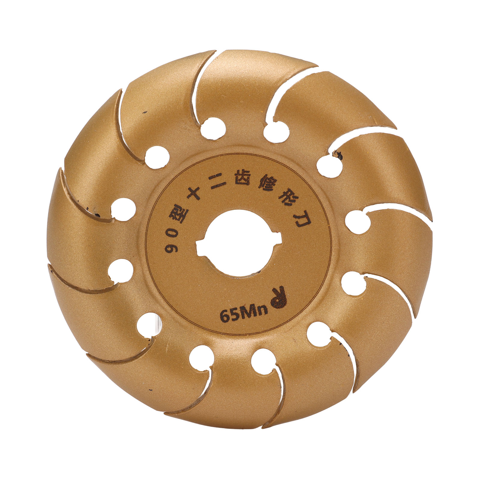 90-mm-schleifscheibe Mit 12 Zähnen Zum Holzschnitzen Und Schleifen – Goldene Schleifscheibe Zum Polieren